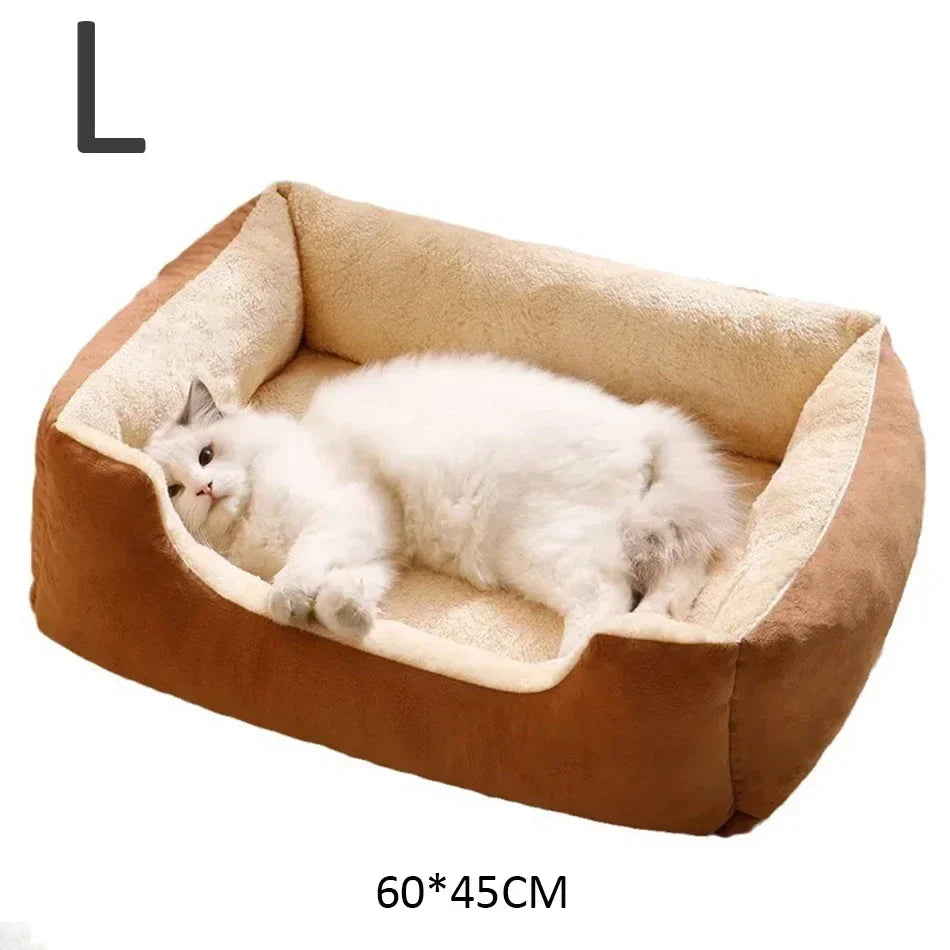 Letto Cuscino Accogliente per Gatti e Piccoli Cani