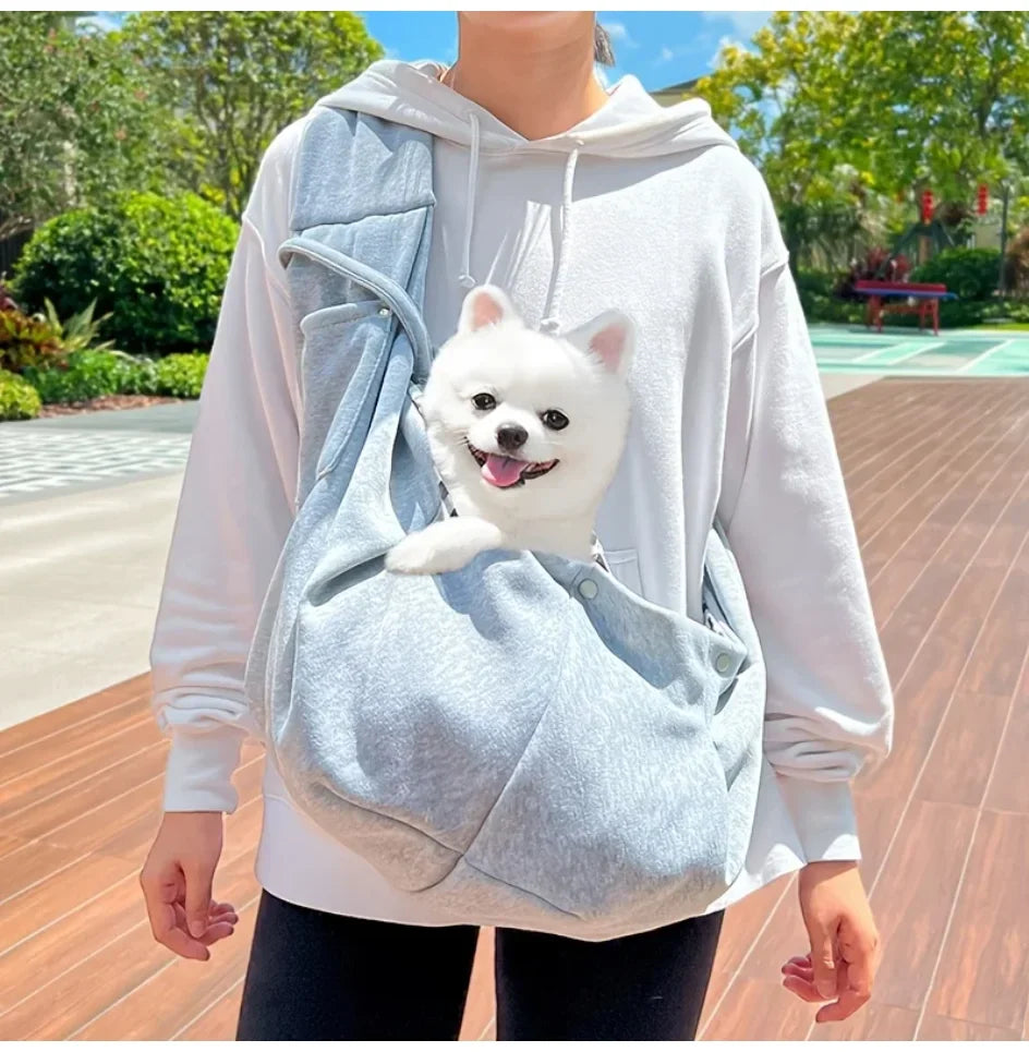 Breathable Sling Shoulder Pet Carrier Bag for Small Dogs Cats