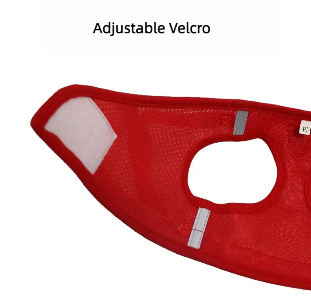 Verstellbares, reflektierendes Mesh-Geschirr mit Leine, atmungsaktive ausbruchsichere Weste