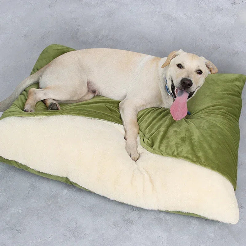 Tappetino Divano Morbido in Peluche Lavabile in Pile di Corallo Letto per Cani e Gatti