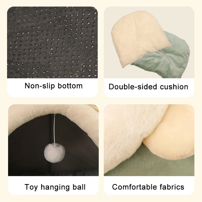 Cama para gatos Deep Sleep – Dobrável e lavável