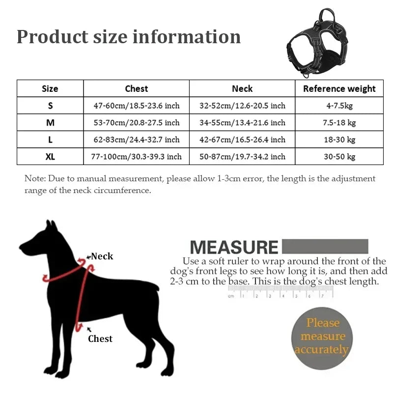 Imbracatura regolabile e imbottita anti-trazione per cani con strisce riflettenti, vari colori