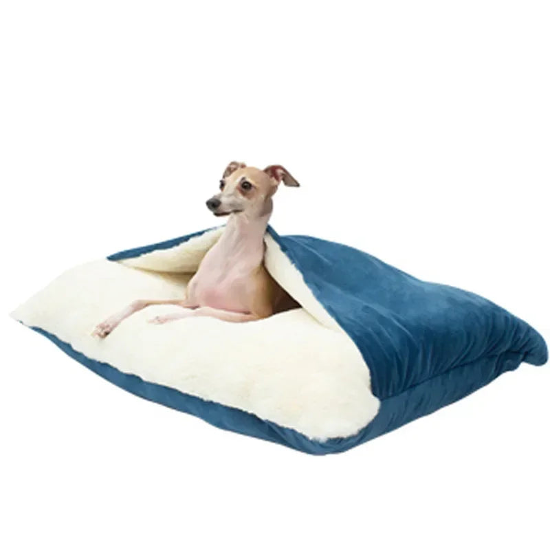 Tappetino Divano Morbido in Peluche Lavabile in Pile di Corallo Letto per Cani e Gatti