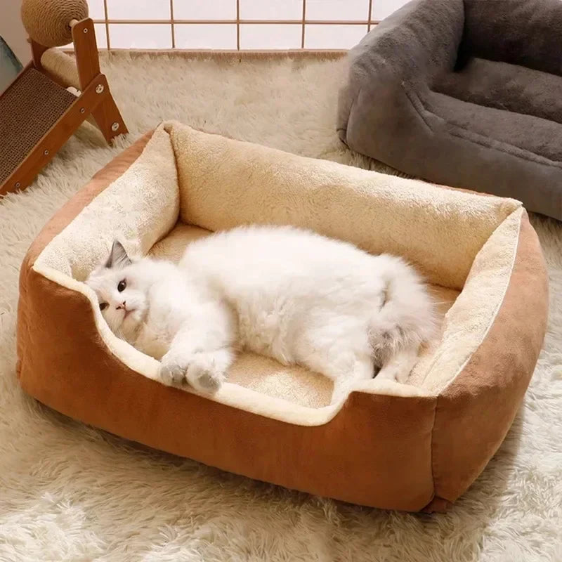 Letto Cuscino Accogliente per Gatti e Piccoli Cani
