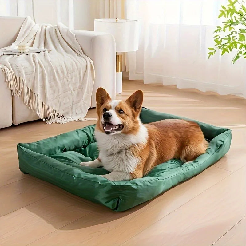 Cama Almofada Macia de Peluche para Cães e Gatos em Várias Cores