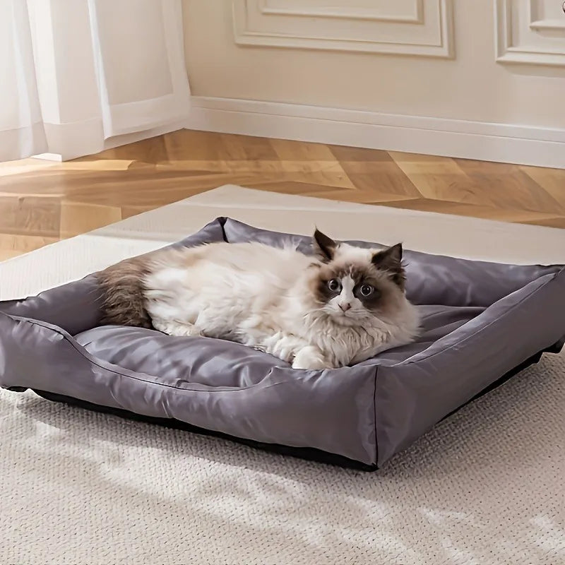 Cama Almofada Macia de Peluche para Cães e Gatos em Várias Cores