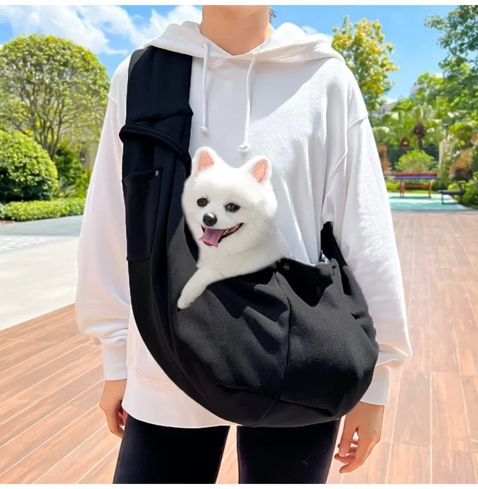 Breathable Sling Shoulder Pet Carrier Bag for Small Dogs Cats