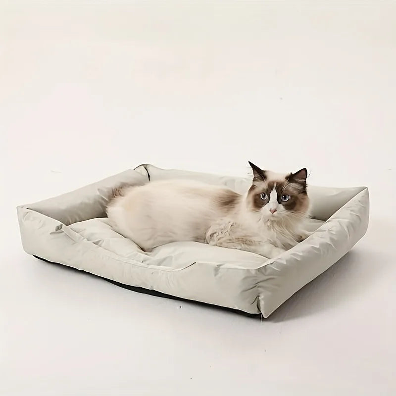 Cama Almofada Macia de Peluche para Cães e Gatos em Várias Cores