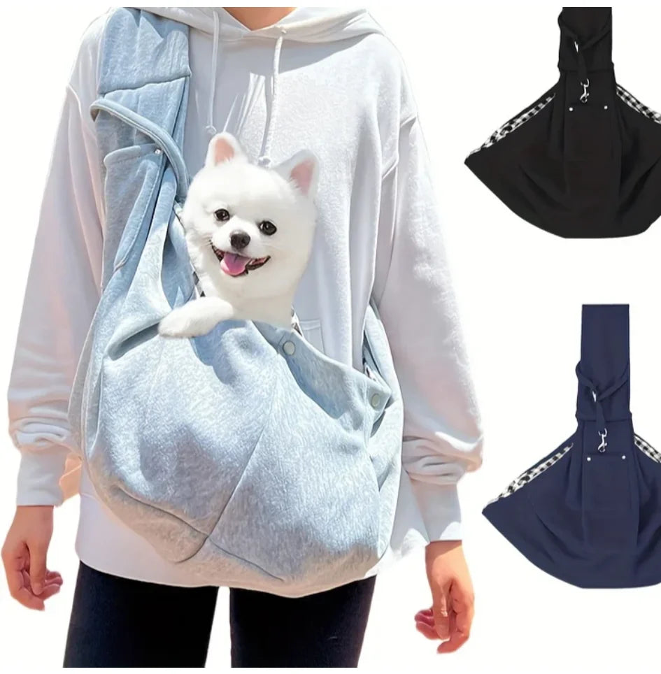 Breathable Sling Shoulder Pet Carrier Bag for Small Dogs Cats